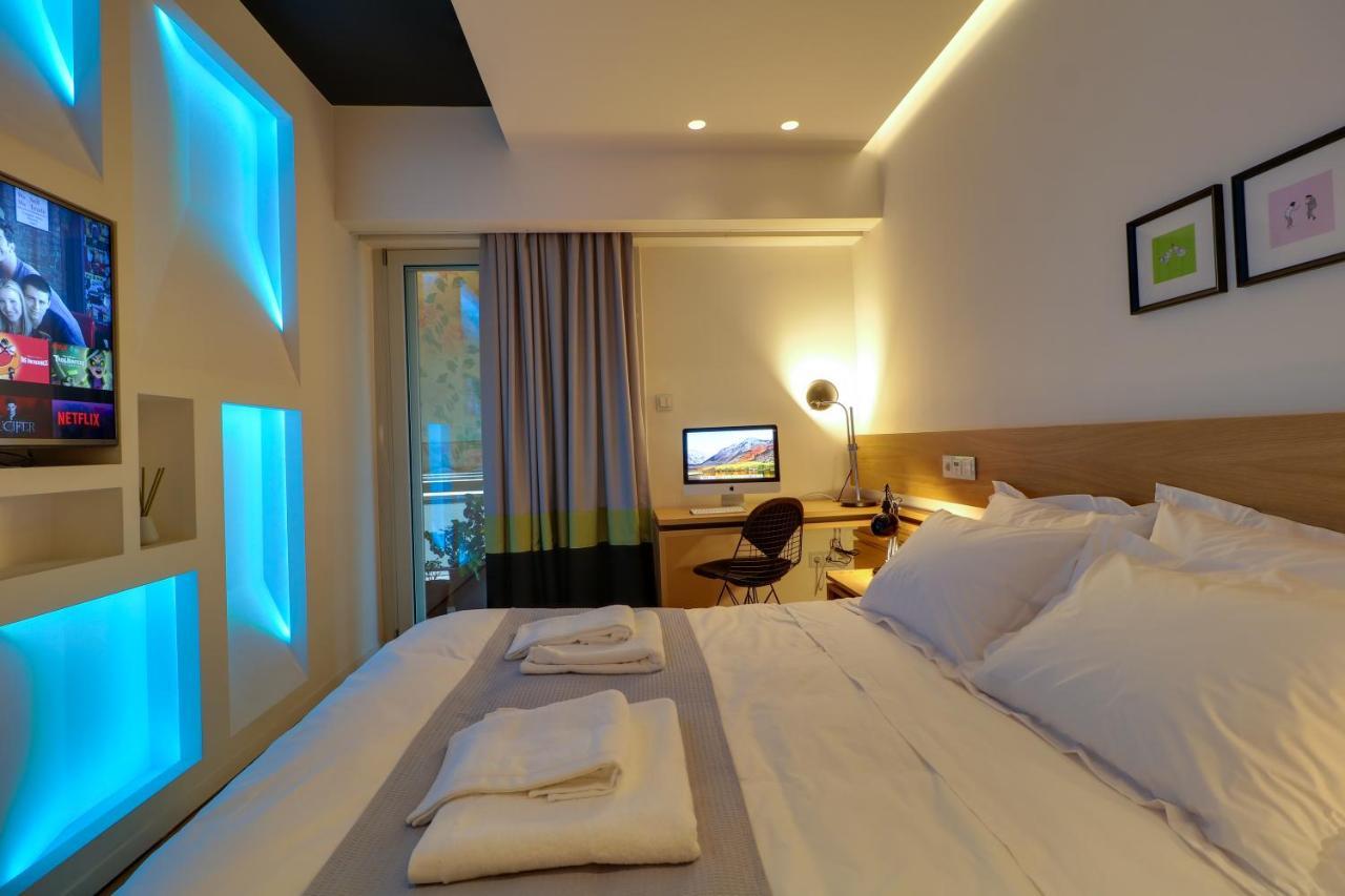 Superior Central Apt|3Min To Metro|Ac|Netflix|Imac Athen Eksteriør billede