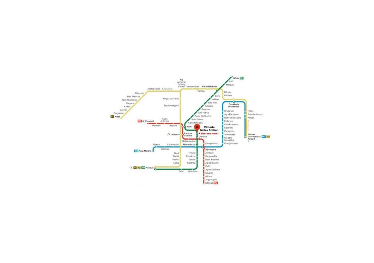Superior Central Apt|3Min To Metro|Ac|Netflix|Imac Athen Eksteriør billede